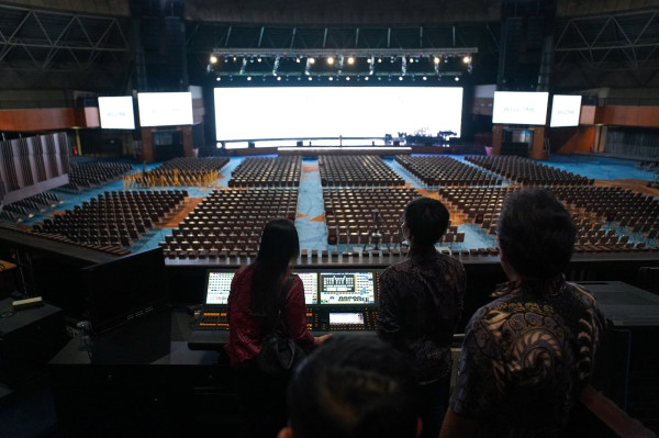 Persiapan Perayaan Natal Nasional 2023, Wamenparekraf Tinjau Gereja Graha Bethany Nginden Surabaya
