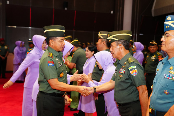 Selamat! 37 Perwira Tinggi TNI Naik Pangkat