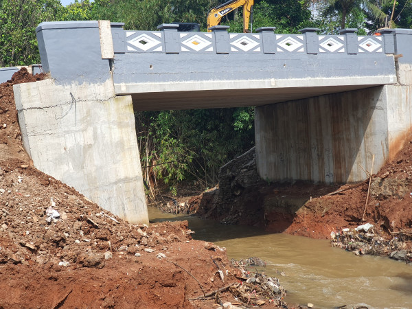 Heboh Beton Penyangga Jembatan Baru di Tangsel Miring, Ini Penyebabnya