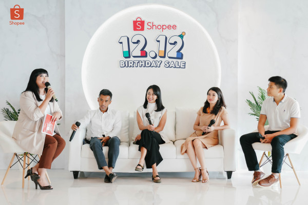 Nucha Bachri dan Ario Pratomo Cerita Pentingnya Self-Care di Shopee 12.12 Birthday Sale