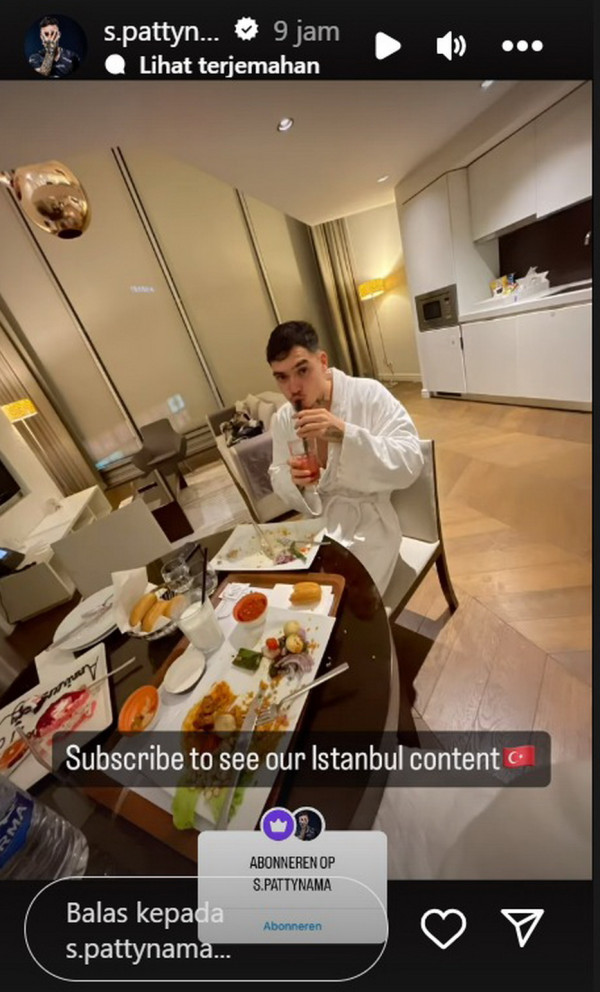 Tinggalkan Norwegia, Shayne Pattynama Tiba di Istanbul, Ada Apa?