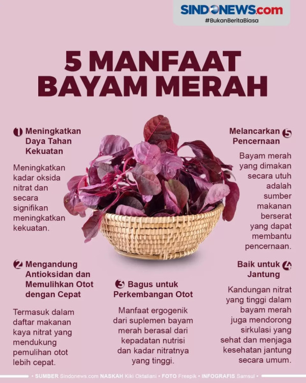 Begini Cara Masak Bayam Paling Sehat, Jangan Terlalu Matang
