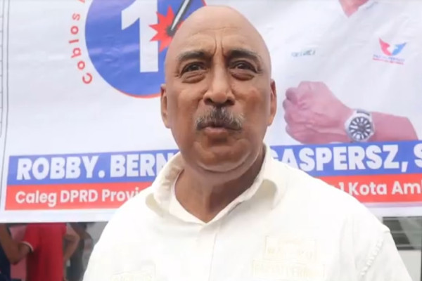 Lewat Kerja Keras, Caleg Perindo Robby Bernandus Gasperz Optimistis Raih 1 Fraksi