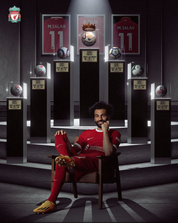 Intip 2 Rekor Bersejarah Mohamed Salah