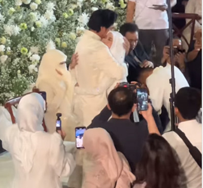 Penuh Haru, Ini Momen saat Abidzar Peluk Hangat Adiba usai Jadi Wali Nikah