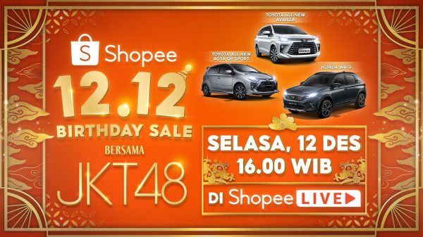 Gak Sabar! Puncak Shopee 12.12 Birthday Sale Hadirkan Promo Bombastis!