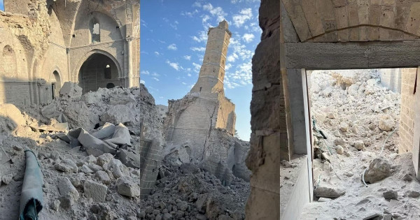 Masjid Agung Omari, Tempat Ibadah Tertua di Gaza dan Makam Samson yang Dibom Israel