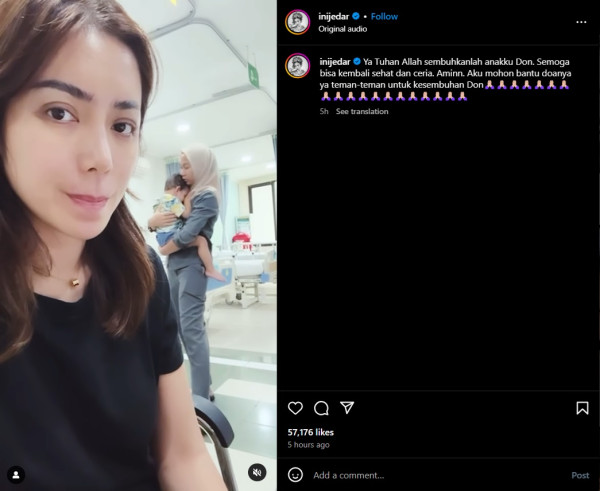 Anak Kedua Jessica Iskandar Dilarikan ke RS Idap Limfadenitis