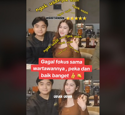 Viral! Video Rinoa Aurora Senduk Risih saat Dirangkul Leon Dozan, Netizen: Maksa Banget