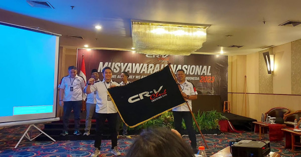Gelar Jambore Nasional, CRV Club Indonesia Pilih Ketua Baru