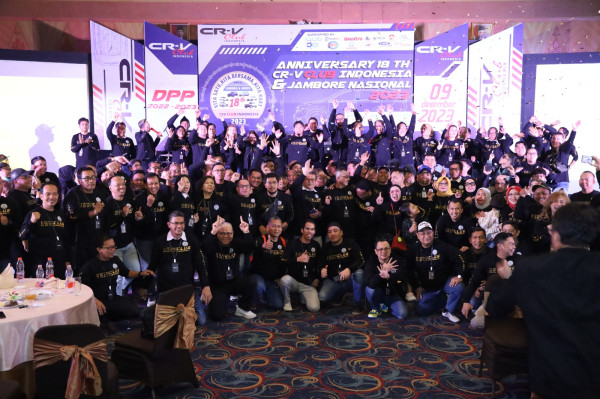 Gelar Jambore Nasional, CRV Club Indonesia Pilih Ketua Baru