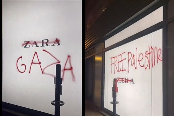 Boikot Zara Menggema di Kanada, Toko Digeruduk dan Jadi Sasaran Grafiti