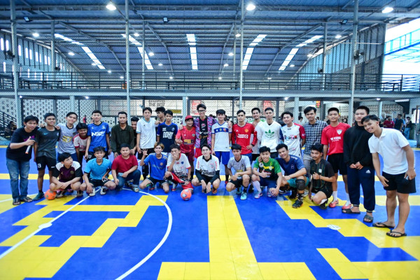 Momen Alam Ganjar Main Futsal Ditemani Alif Cepmek dan Dilan Bekasi