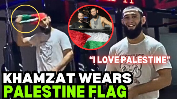 3 Petarung UFC yang Selalu Kibarkan Bendera Palestina ketika Duel
