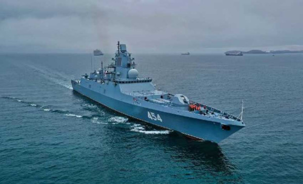 Rusia Terima Kapal Perang Baru Fregat Admiral Golovko, Bersenjata Rudal Jelajah Kalibr-NK