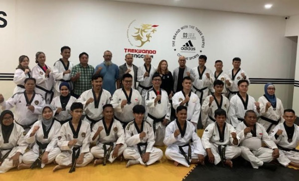 Gelar Coaching Clinic Taekwondo, Caleg Partai Perindo Antonius Hartanto Jaring Bibit Atlet Potensial