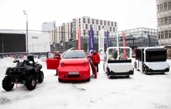Punya Tampang Unik, Mobil Listrik Konsep dari Rusia Ini Malah Diejek