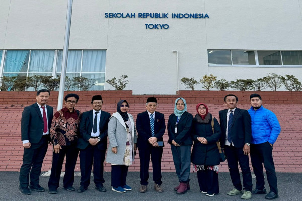 Sasar Sekolah, Mahasiswa dan Dosen, Kemenag Promosikan Moderasi Beragama di Jepang