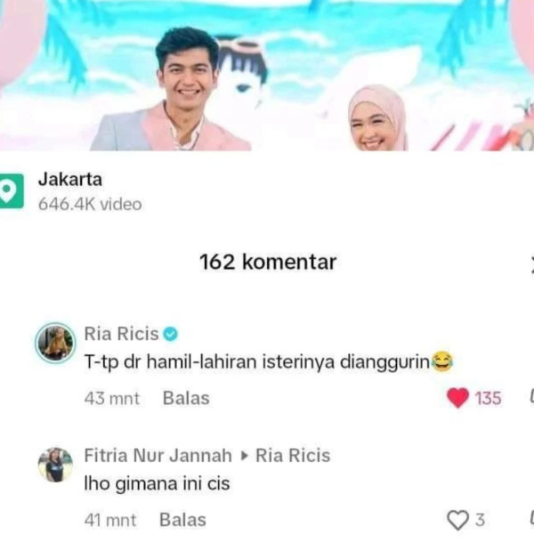 Teuku Ryan Tegaskan Tak Ingin Cerai, Ria Ricis: tapi Istrinya Dianggurin