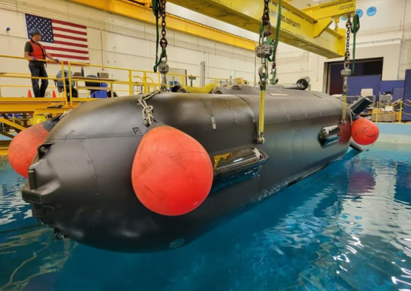Kapal Selam Robotik Raksasa Angkatan Laut AS, Orca Mampu Menjelajah Sejauh 10.500 Km