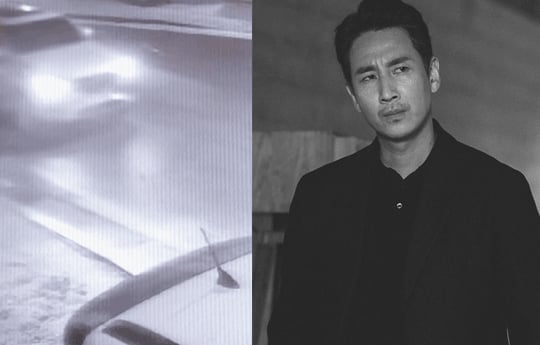 Beredar Rekaman CCTV Diduga Mobil Lee Sun Kyun di Taman sebelum Meninggal