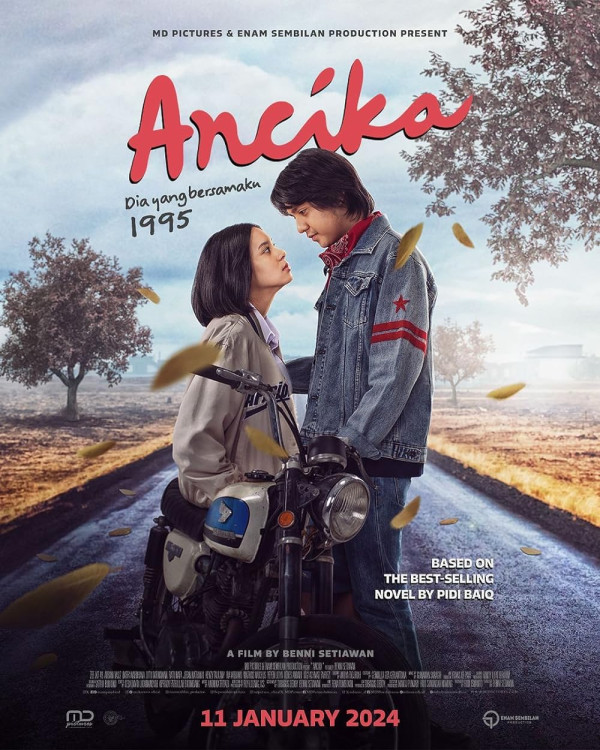 10 Film Indonesia Tayang Januari 2024, Ada Ancika: Dia yang Bersamaku 1995