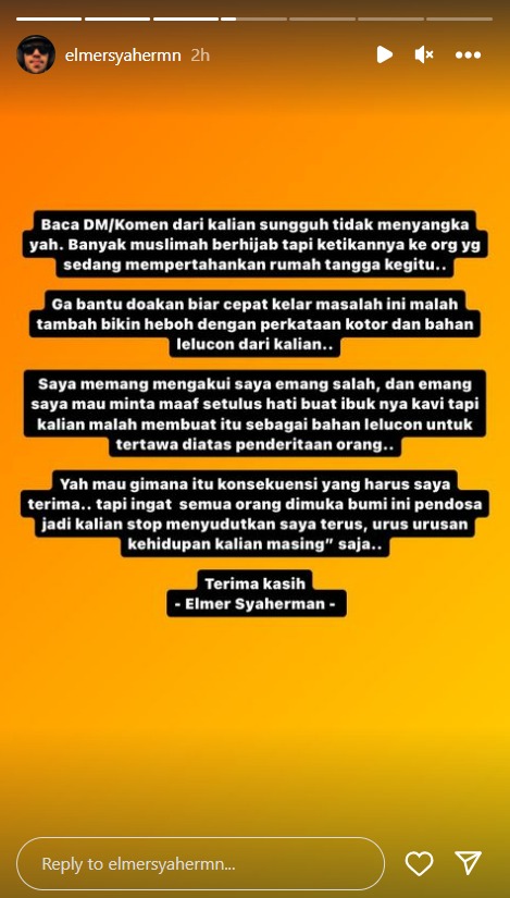 Pilot Elmer Suami Ira Nandha Tak Terima Dihujat Netizen Gegara Selingkuh dengan Pramugari