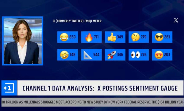 Channel 1 Sajikan Berita dengan Teknologi AI dan Hadirkan Presenter Virtual