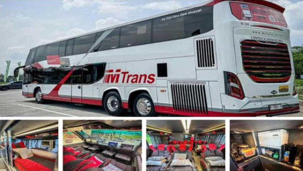 Bus Double Decker PO MTrans Resmi Beroperasi, Pakai Layanan Pramugari