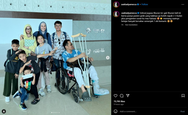 Zaskia Adya Mecca Ngeluh Tak Bisa Nikmati Liburan Akibat Hanung Bramantyo Ketiban Moge