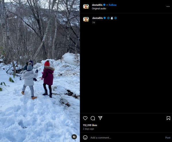 Desta Ajak Natasha Rizky Liburan Bareng Anak ke Jepang