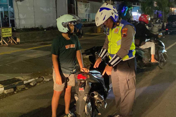 25 Pengendara Motor Knalpot Brong Ditangkap Polres Jepara
