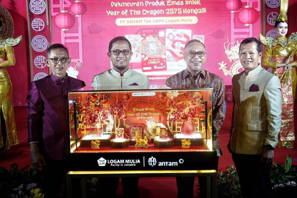 Antam Rilis Emas Imlek 2024 Berukir Naga, Investasi Eksotis Tak Hanya Buat yang Bercuan Tebal