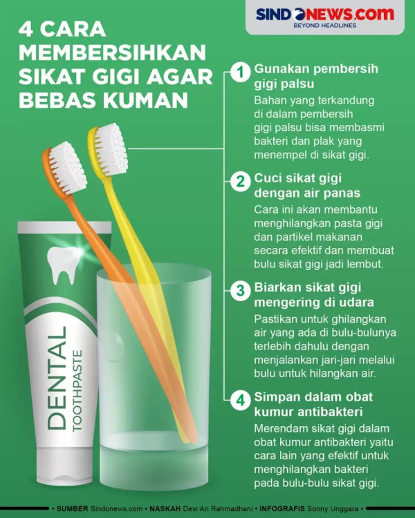 5 Tanda Sudah saatnya Mengganti Sikat Gigi, Salah Satunya Muncul Bau