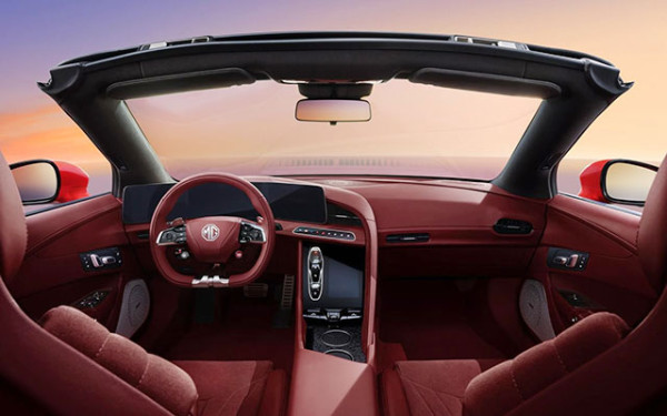 MG Cyberster, Roadster Listrik Bertenaga Buas Siap Meluncur di Indonesia 2024