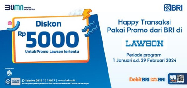 Makin Hemat dan Bikin Happy Belanja di 5 Groceries Store dengan Promo Spesial BRI
