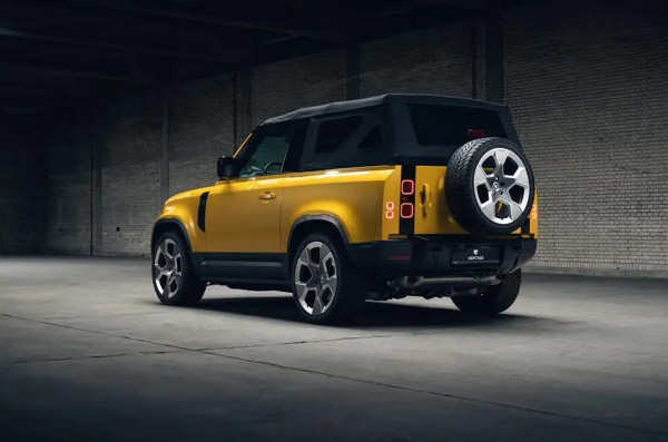 Punya Tampilannya Unik, Land Rover Defender Beratap Kain Langsung Ludes