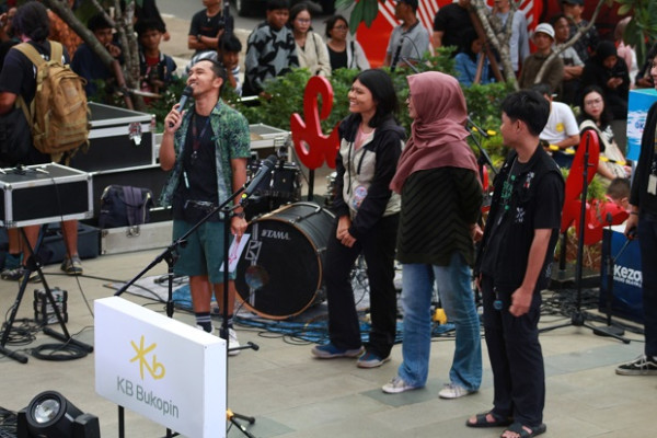 Hadir di Music Zone, Bank KB Bukopin Kenalkan Digital Banking KBstar