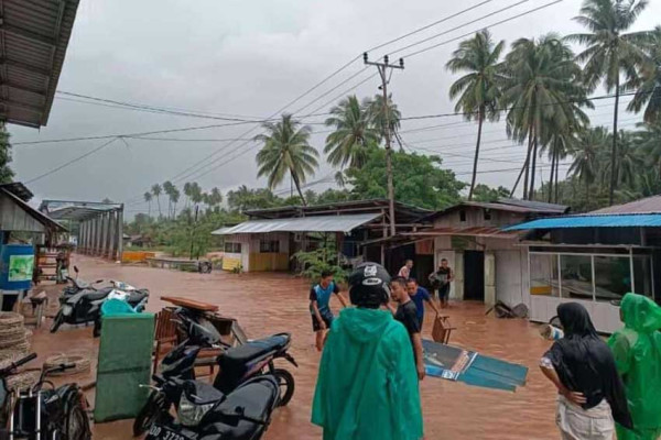 Banjir Tojo Una-Una, BNPB: Satu Warga Meninggal Terbawa Arus, 553 KK Terdampak