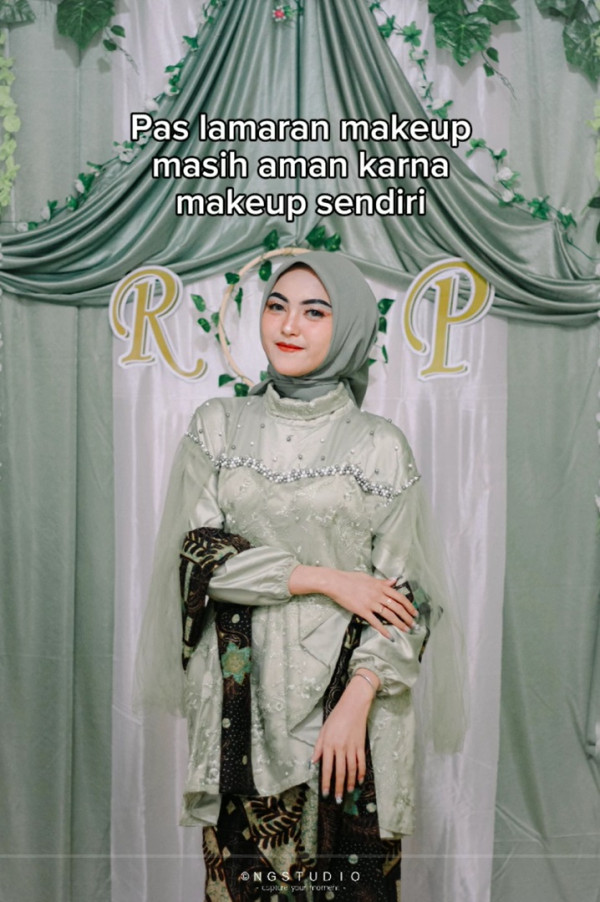 Viral! Pengantin Nangis Lihat Hasil Makeup MUA Pilihan Orang Tua, Disebut Mirip Ondel-ondel