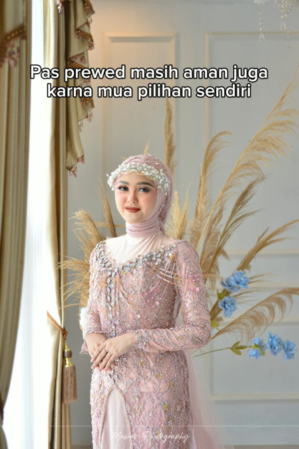 Viral! Pengantin Nangis Lihat Hasil Makeup MUA Pilihan Orang Tua, Disebut Mirip Ondel-ondel