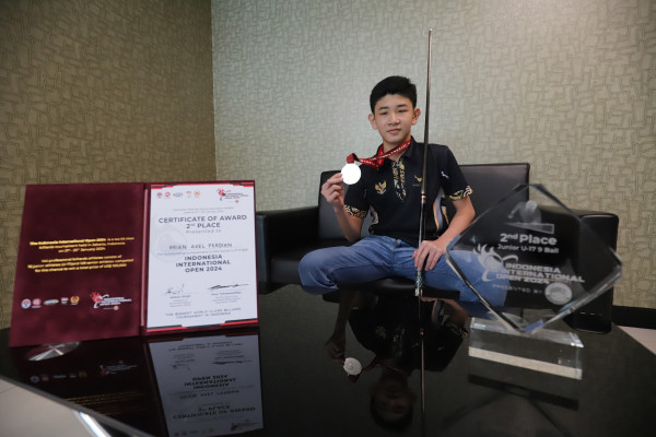 Hendra Carabao, Sosok di Balik Suksesnya Juara Biliar Indonesia International Open 2024
