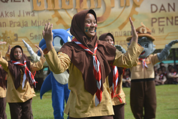 Gagak XIV Santri Putri, Merajut Ukhuwah Islamiyah melalui Lomba Kepramukaan