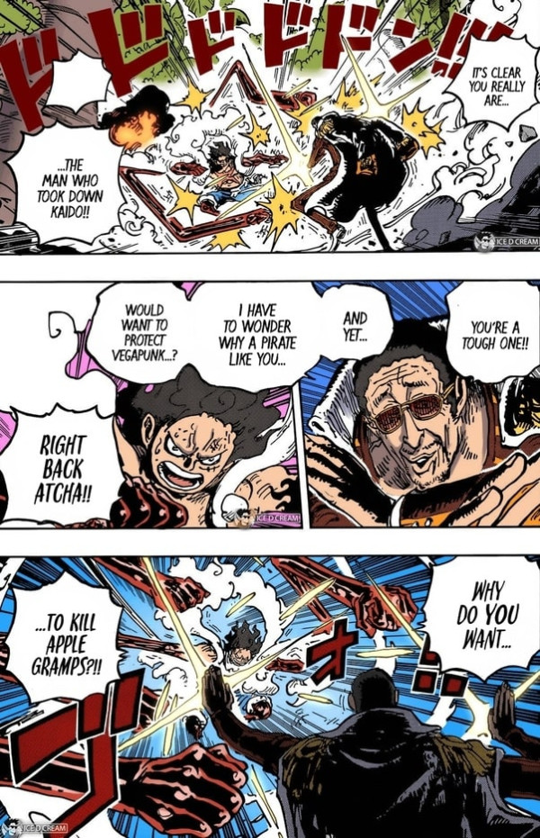 Spoiler One Piece 1106, Luffy Bangkit Langsung Melawan Kizaru