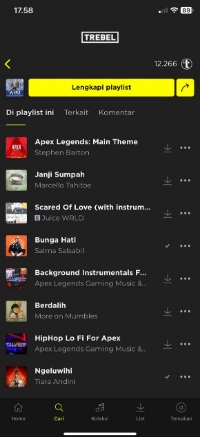 Ikuti Turnamen Apex Legends Indonesia, Nikmati Berbagai Lagu Resminya secara Gratis hanya di TREBEL!