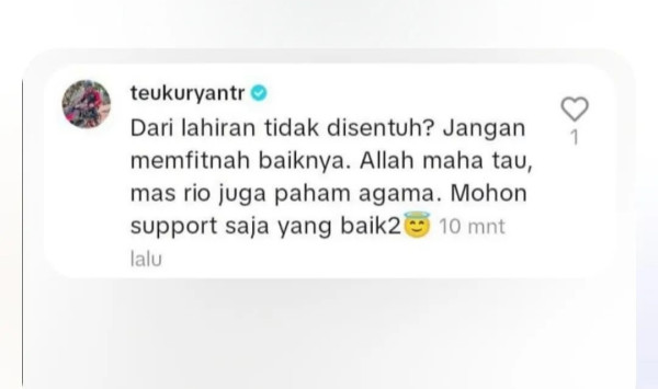 Teuku Ryan Kesal Disebut Tak Pernah Sentuh Ria Ricis Sejak Melahirkan: Jangan Memfitnah!
