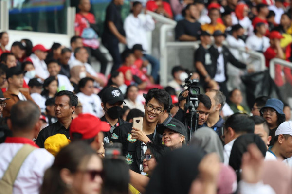Heboh! Kampanye Akbar di GBK, Atikoh dan Alam Pikat Ratusan Ribu Pendukung Ganjar-Mahfud
