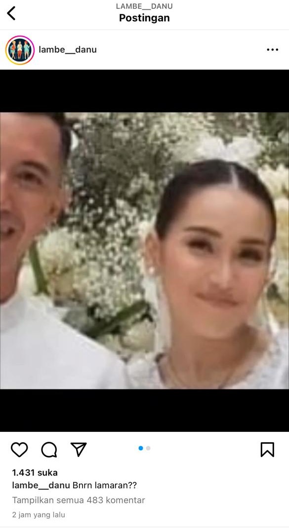 Foto Ayu Ting Ting Diduga Lamaran Bocor, Cantik dengan Busana Serba Putih