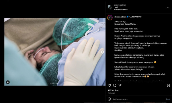 Detik-detik Bella Bonita Istri Denny Caknan Pecah Ketuban hingga Melahirkan Anak Prematur
