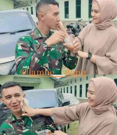 4 Potret Pria yang Diduga Tunangan Ayu Ting Ting, Anggota TNI Berpangkat Letkol